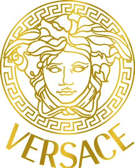 versace logo golden|Versace full logo gold.